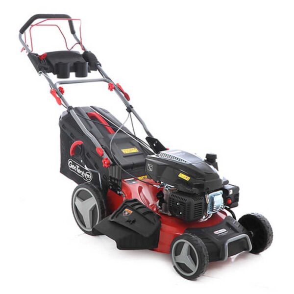 GeoTech PRO S53-225 BMSGW - Tondeuse à gazon thermique tractée - 224 cc - Lame de 53 cm