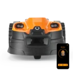 LawnMaster OcuMow® AMD18i-800 Plus MX 24V Tondeuse robotisée à recharge automatique avec application – Image 4