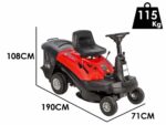 Geotech RM 75-610 C - Tondeuse autoportée Mini rider - Moteur de 224 cm3 – Image 57